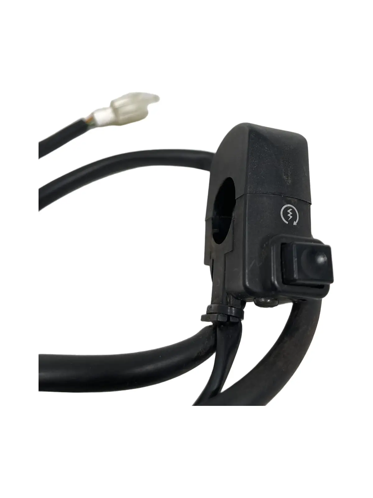 Commutatore DX / blocchetto avviamento Honda CBF 125cc 2009 Nero usato — foto reale 4