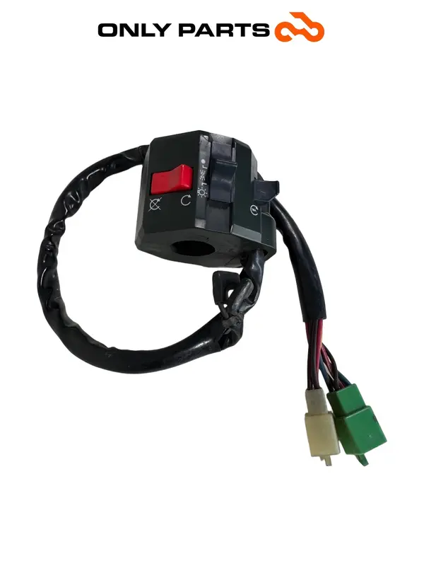 BLOCCHETTO COMANDI DESTRO DEVIOLUCI KAWASAKI ER-5 500cc ER5 2001-2006 SWITCH OEM — 5