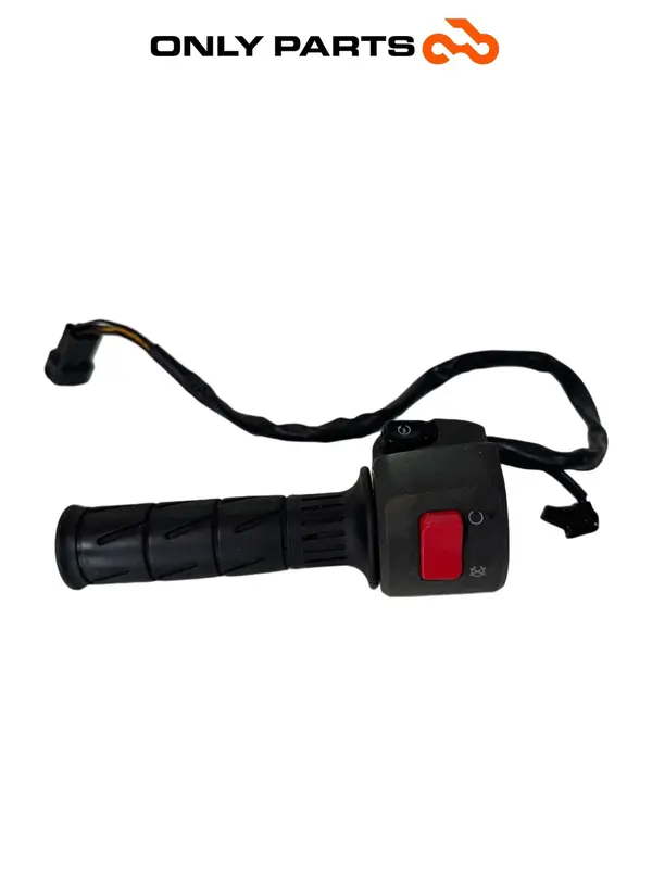 COMMUTATORE DESTRO / BLOCCHETTO ACCENSIONE + MANOPOLA KAWASAKI Z-750CC ANNO 2004 — 2