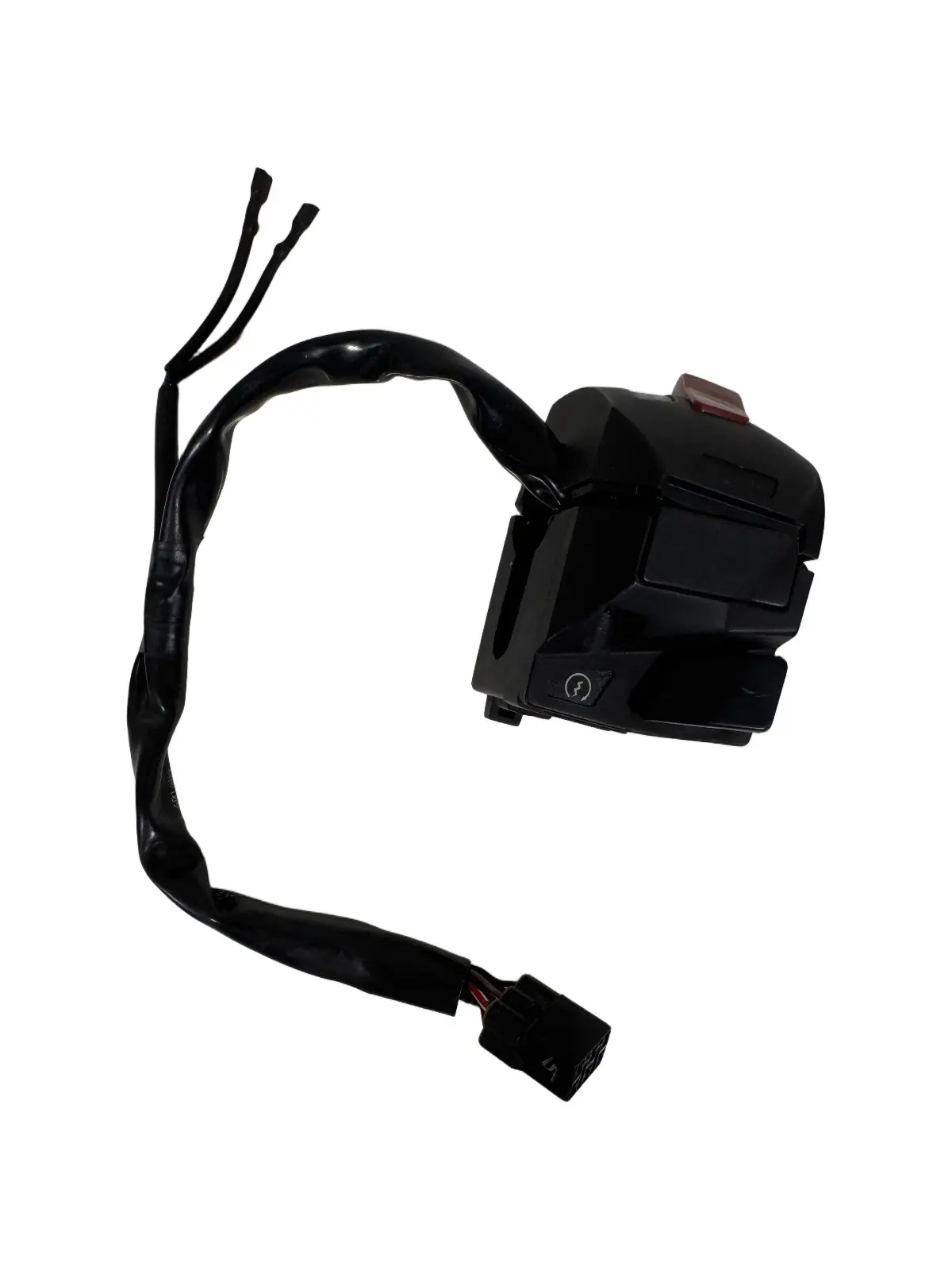 Commutatore DX / blocchetto avviamento KTM Duke 200cc 2012 Arancione usato — foto reale 2
