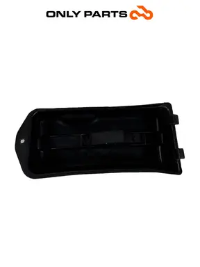Coperchio sportello vano batteria Piaggio Vespa Lx 125cc 2011 Nero usato — foto reale 3