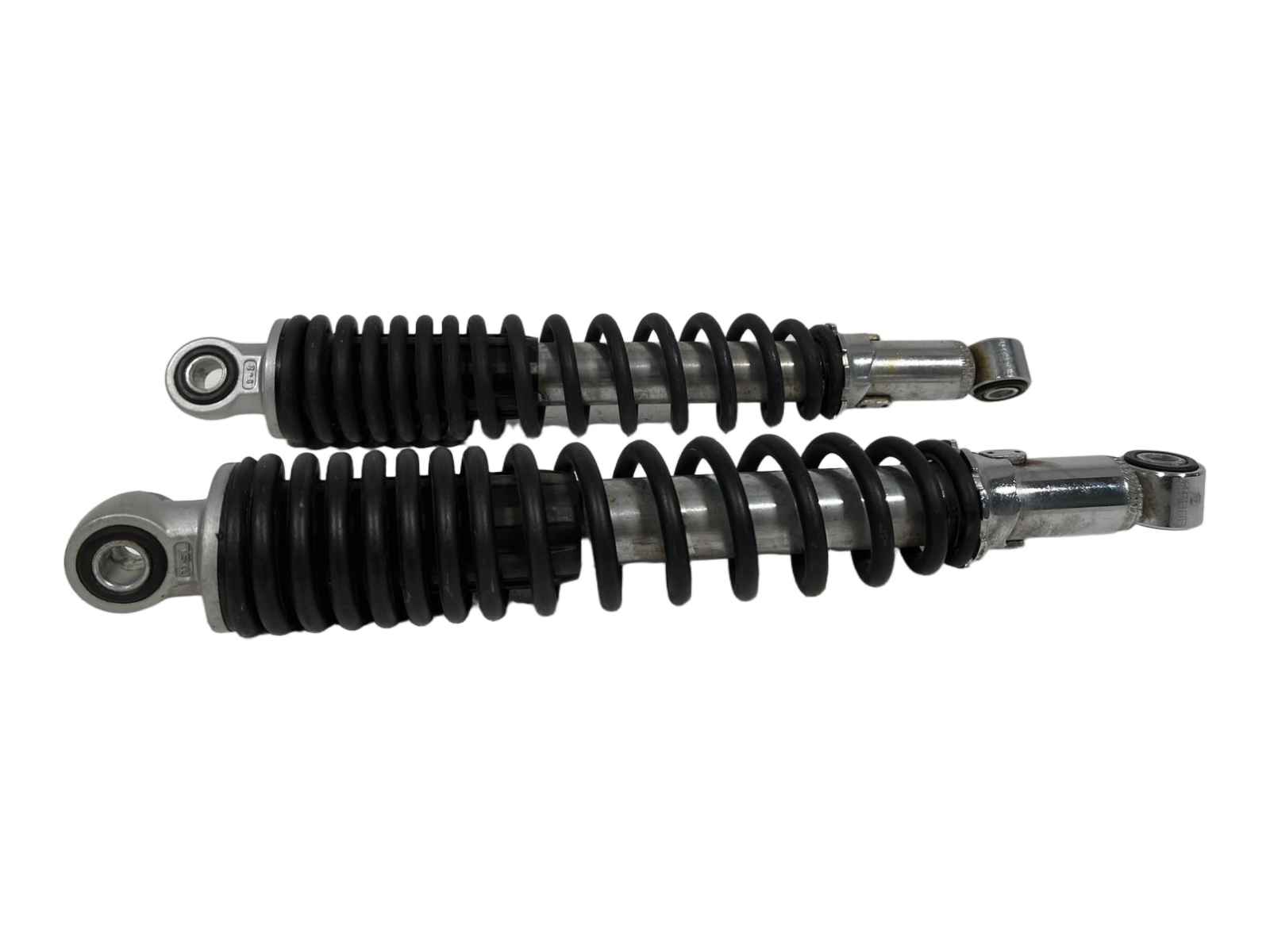 Coppia ammortizzatori posteriori Honda CBF 125cc 2009 Nero usato — foto reale 1