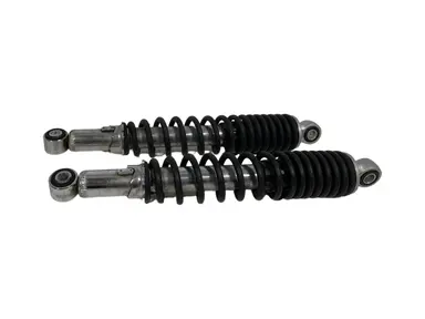 Coppia ammortizzatori posteriori Honda CBF 125cc 2009 Nero usato — foto reale 2