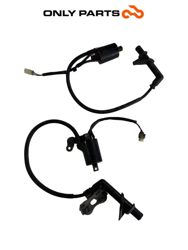 COPPIA BOBINE ACCENSIONE CANDELA HONDA VTR 1000 F 1999 / IGNITION COILS PAIR OEM — 4