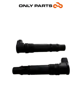 Coppia bobine accensione KTM Super Duke 990cc 2006 Nero/Arancione usato — foto reale 3