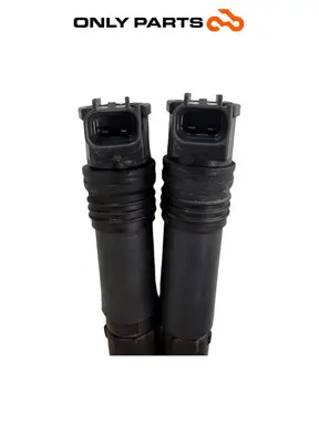 Coppia bobine accensione KTM Super Duke 990cc 2006 Nero/Arancione usato — foto reale 6