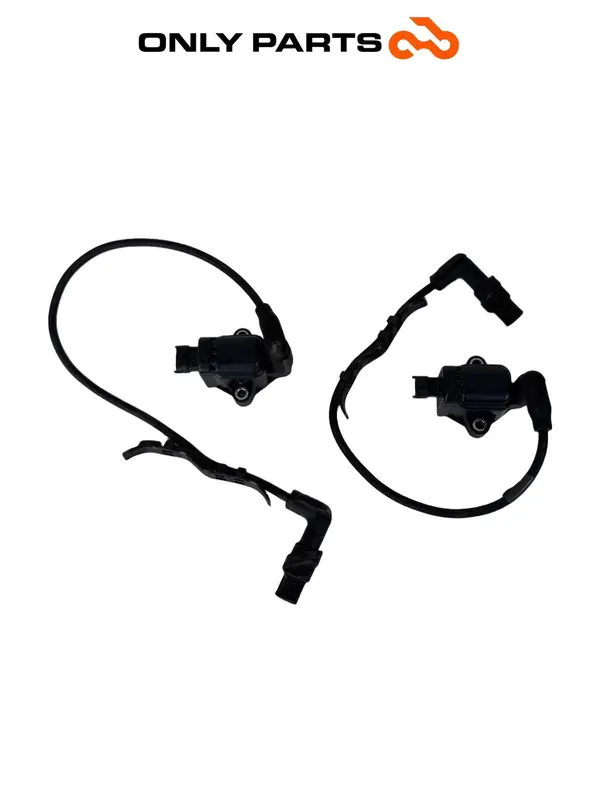 COPPIA BOBINE ACCENSIONE MOTO GUZZI V7 III SPECIAL 750 2019 IGNITION COILS USATE — 2