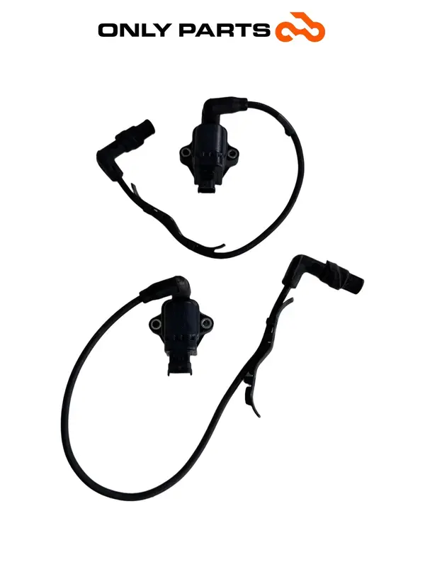 COPPIA BOBINE ACCENSIONE MOTO GUZZI V7 III SPECIAL 750 2019 IGNITION COILS USATE — 5