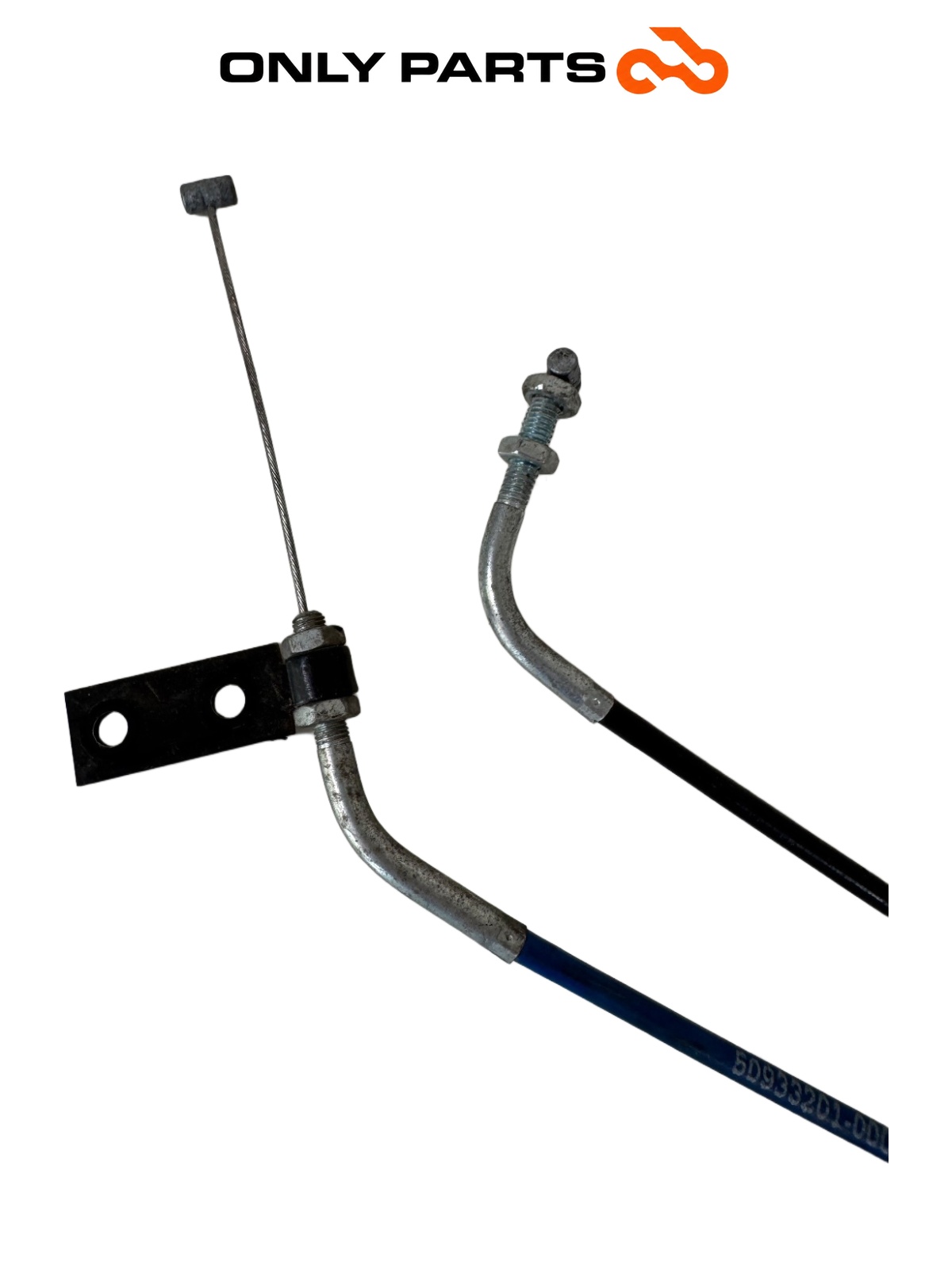 Coppia cavi pompa freno di stazionamento (nero + blu) Quadro 350 S 2013 Nero usato — foto reale 5