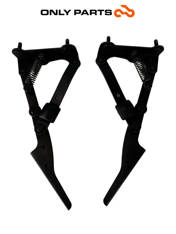 COPPIA CERNIERE SPORTELLO BAULE POSTERIORE PIAGGIO MP3 250 2009 / TRUNK HINGES