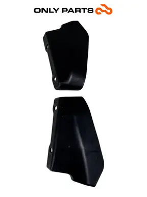 Coppia coperture cerniere DX  + SX 623172 Piaggio MP3 250cc 2009 Grigio usato — foto reale 3