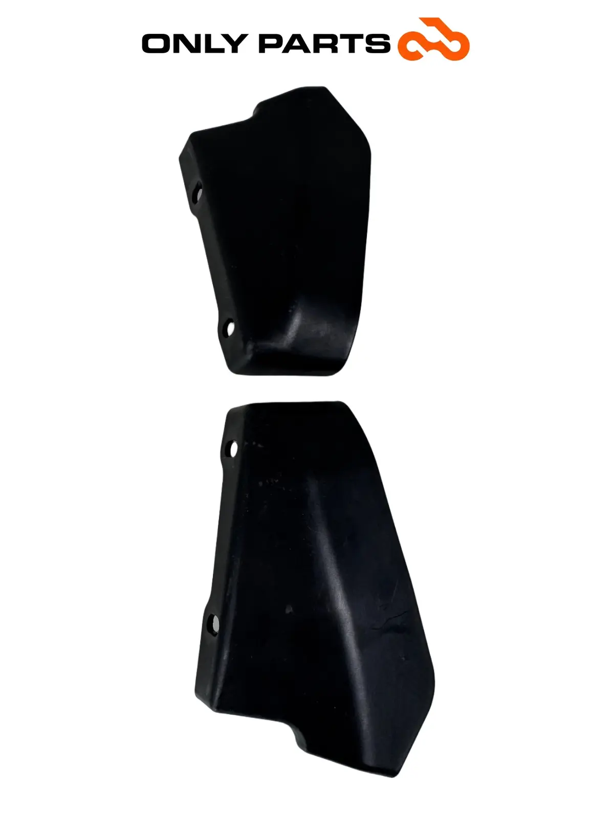 Coppia coperture cerniere DX  + SX 623172 Piaggio MP3 250cc 2009 Grigio usato — foto reale 3