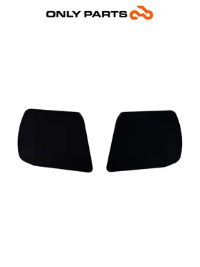 Coppia coperture pedana anteriore BMW C 400 X 400cc 2020 Blu usato — foto reale 1