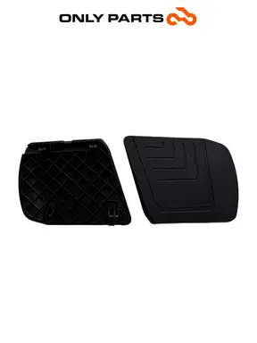 Coppia coperture pedana anteriore BMW C 400 X 400cc 2020 Blu usato — foto reale 4