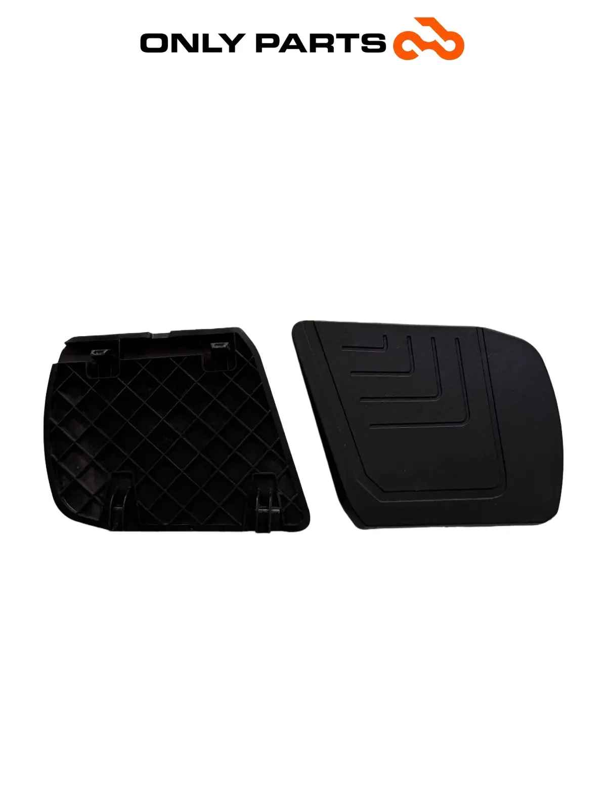 Coppia coperture pedana anteriore BMW C 400 X 400cc 2020 Blu usato — foto reale 4