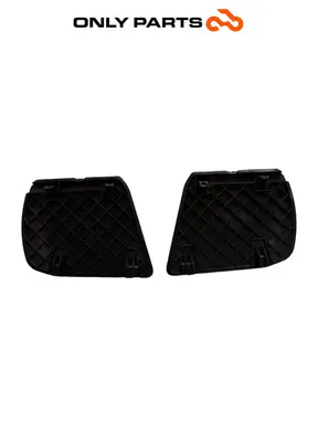 Coppia coperture pedana anteriore BMW C 400 X 400cc 2020 Blu usato — foto reale 5