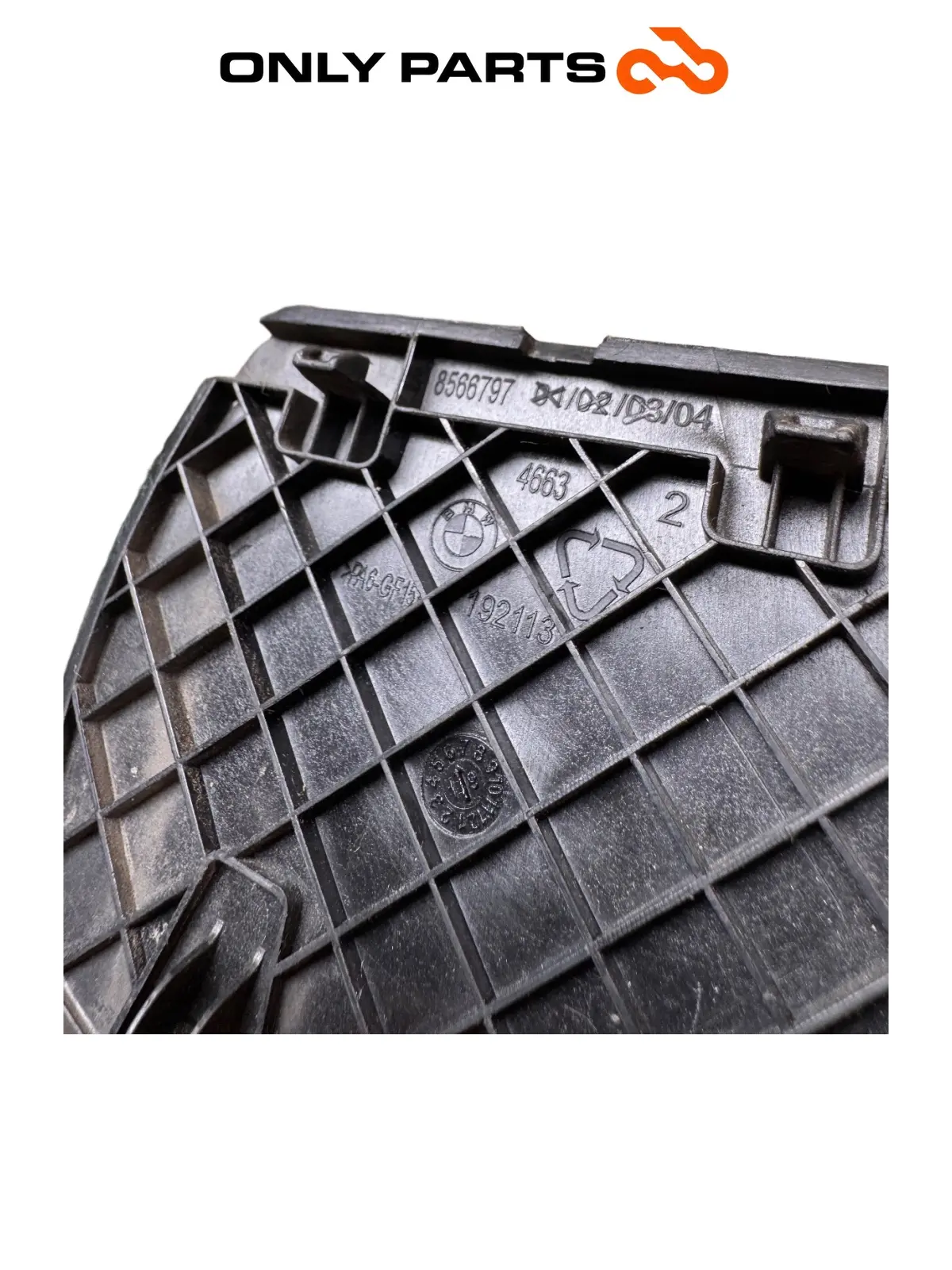 Coppia coperture pedana anteriore BMW C 400 X 400cc 2020 Blu usato — foto reale 6