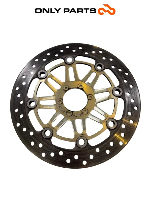 COPPIA DISCHI FRENO ANTERIORI 296MM HONDA VTR 1000 F 1999 / FRONT BRAKE ROTORS — 5