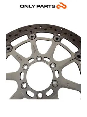 Coppia dischi freno anteriori KTM Super Duke 990cc 2006 Nero/Arancione usato — foto reale 11