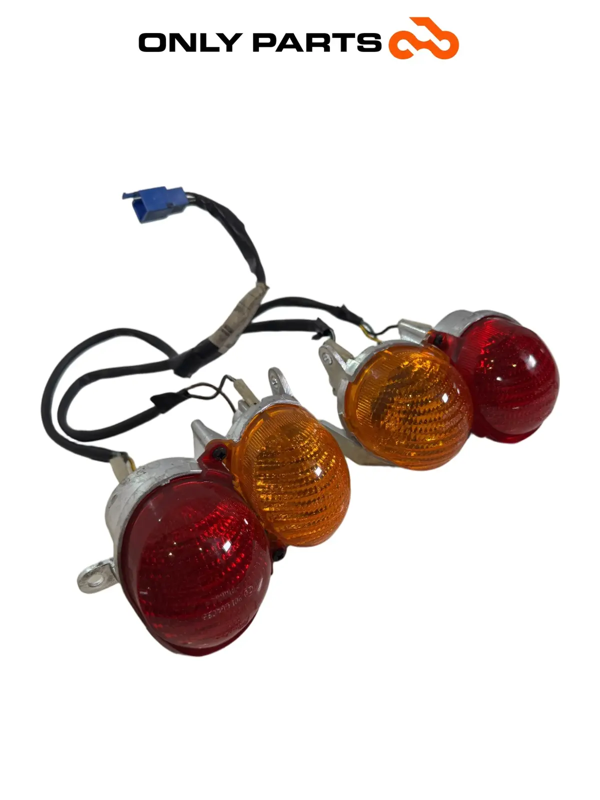 coppia fari posteriori Mbk Skyliner  125cc 1999 Blu usato — foto reale 8