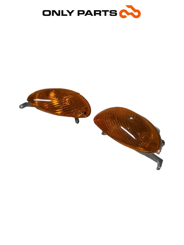 COPPIA FRECCE ANTERIORI DIREZIONE MBK SKYLINER 125 ANNO 1999 FRONT TURN SIGNALS — 2