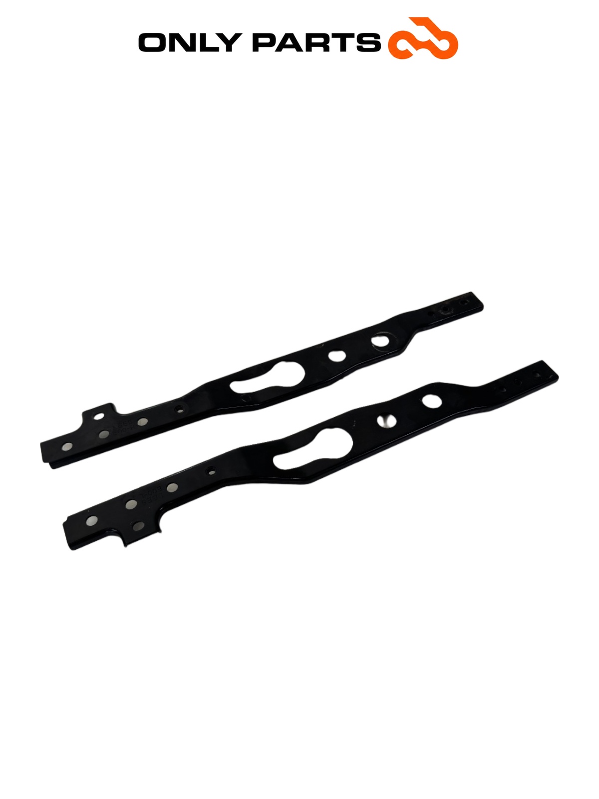 Coppia staffe supporto poggiapiedi in acciaio Kymco People GTi 300 2014 (pair of frame rails) Kymco People GTi 300cc 2014 Bianco usato — foto reale 4