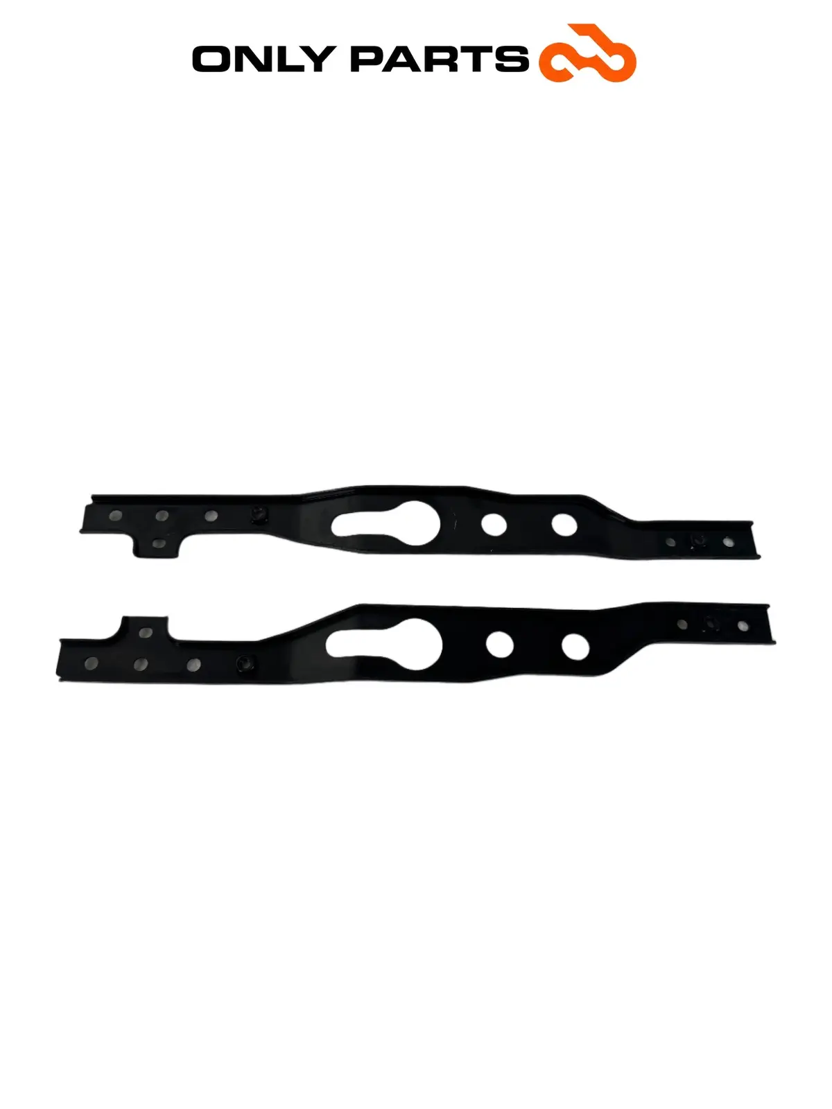 Coppia staffe supporto poggiapiedi in acciaio Kymco People GTi 300 2014 (pair of frame rails) Kymco People GTi 300cc 2014 Bianco usato — foto reale 6