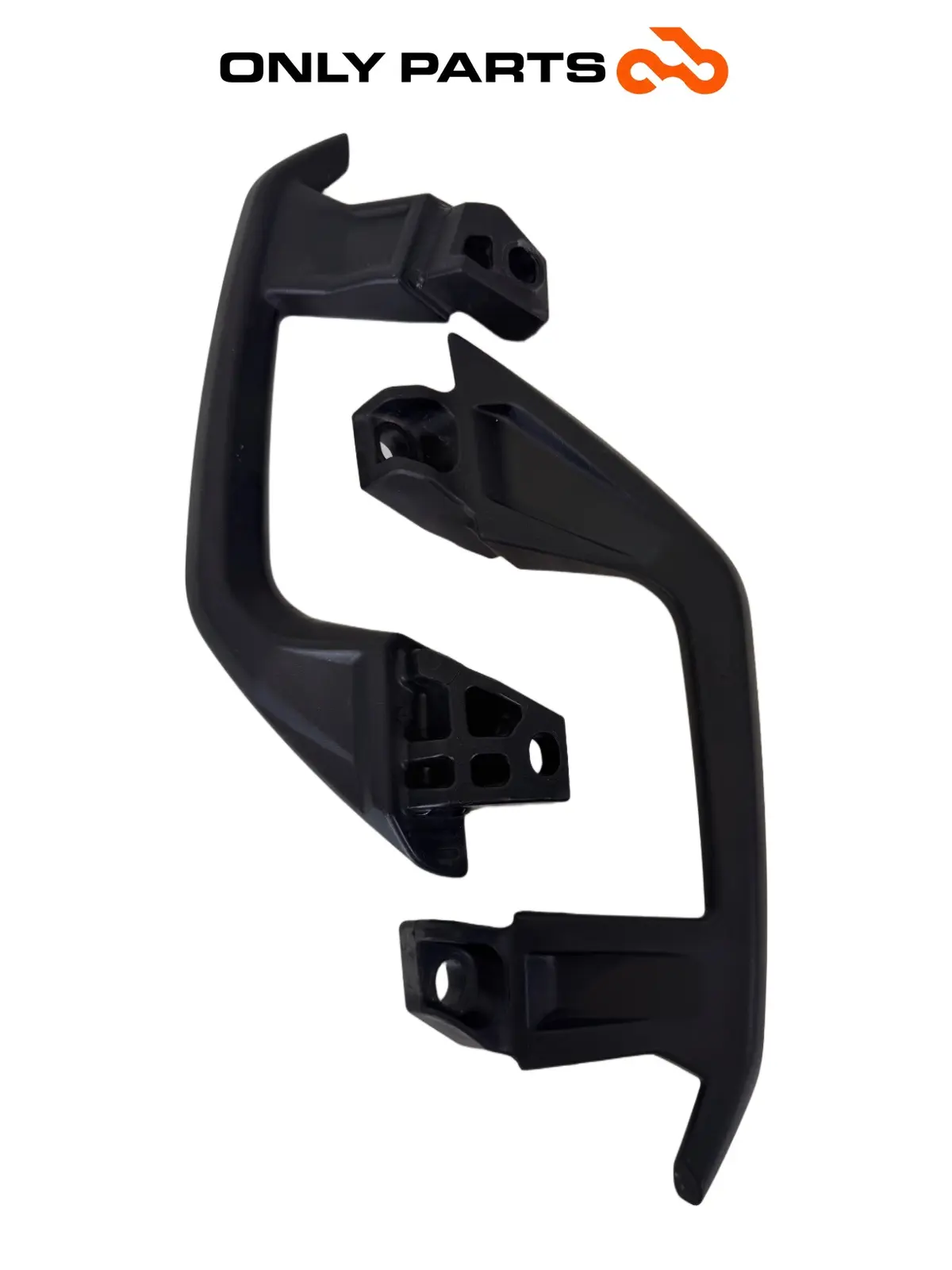 Coppia maniglie posteriori passeggero BMW C 400 X 400cc 2020 Blu usato — foto reale 10