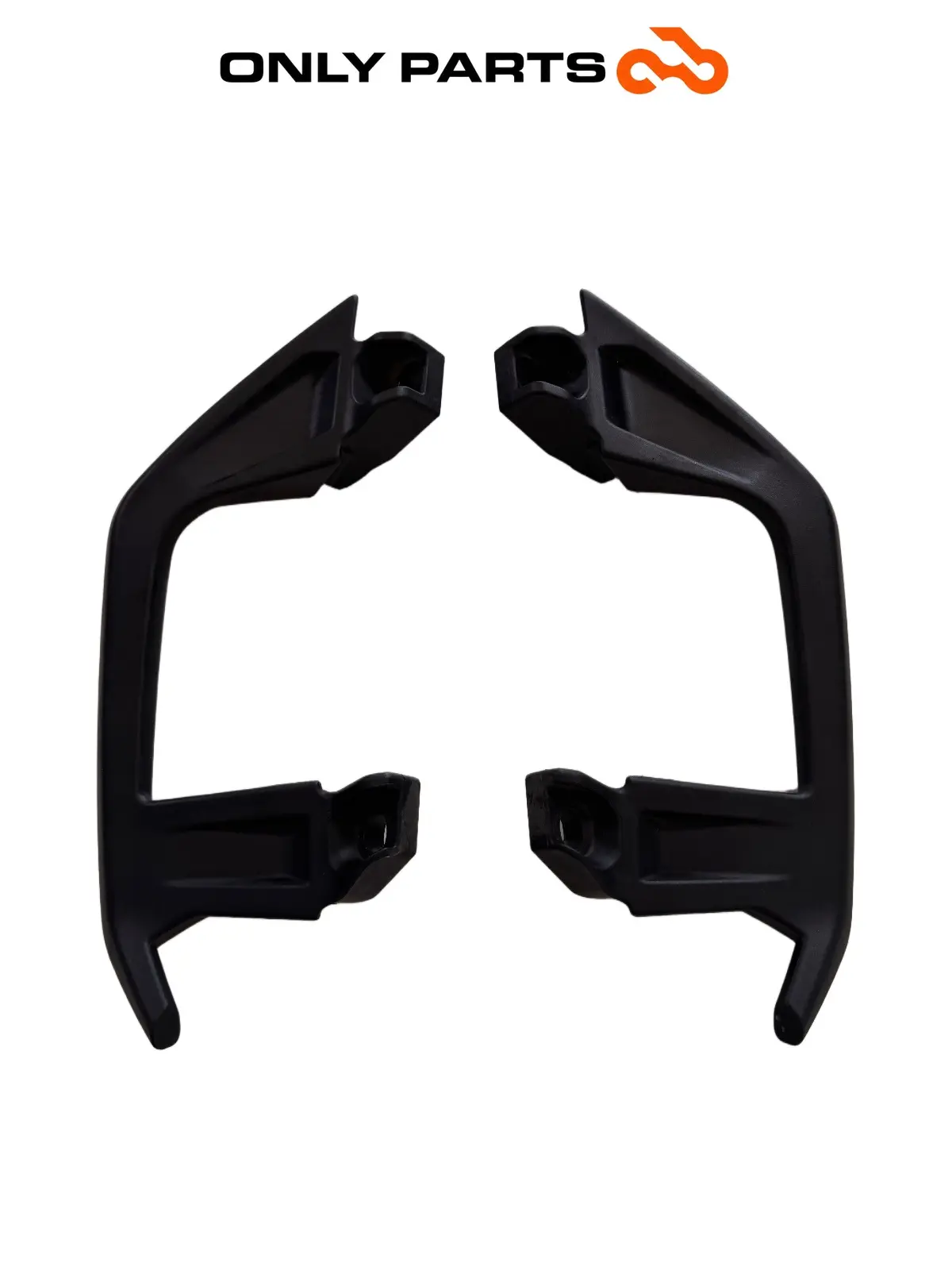Coppia maniglie posteriori passeggero BMW C 400 X 400cc 2020 Blu usato — foto reale 4
