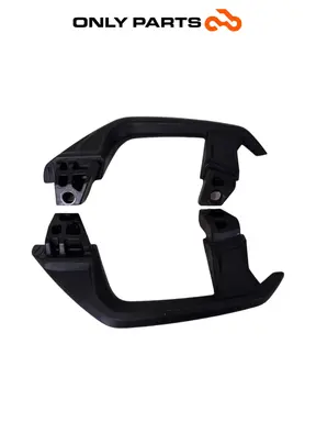 Coppia maniglie posteriori passeggero BMW C 400 X 400cc 2020 Blu usato — foto reale 9