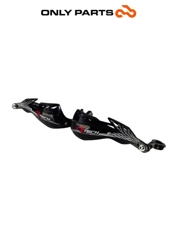 COPPIA PARAMANI NERI RTECH KTM SUPERDUKE 990CC ANNO 2006 HANDGUARDS RACETECH KIT — 4