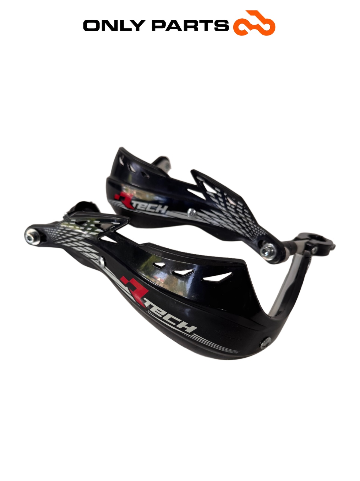 Coppia paramani KTM Super Duke 990cc 2006 Nero/Arancione usato — foto reale 9