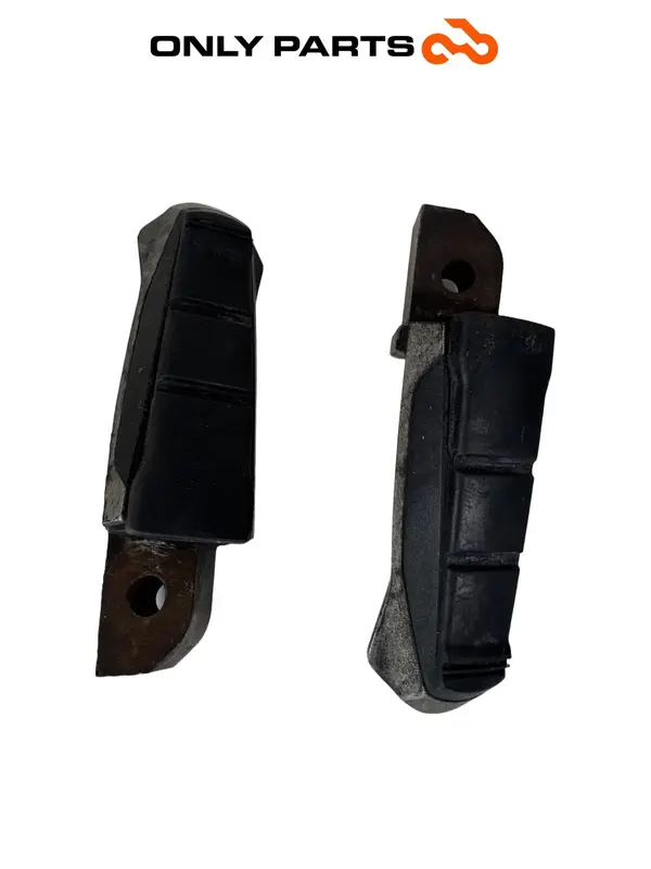 COPPIA PEDANE POGGIAPIEDI PASSEGGERO BMW F 650 CS 2001 REAR PASSENGER FOOTRESTS — 5
