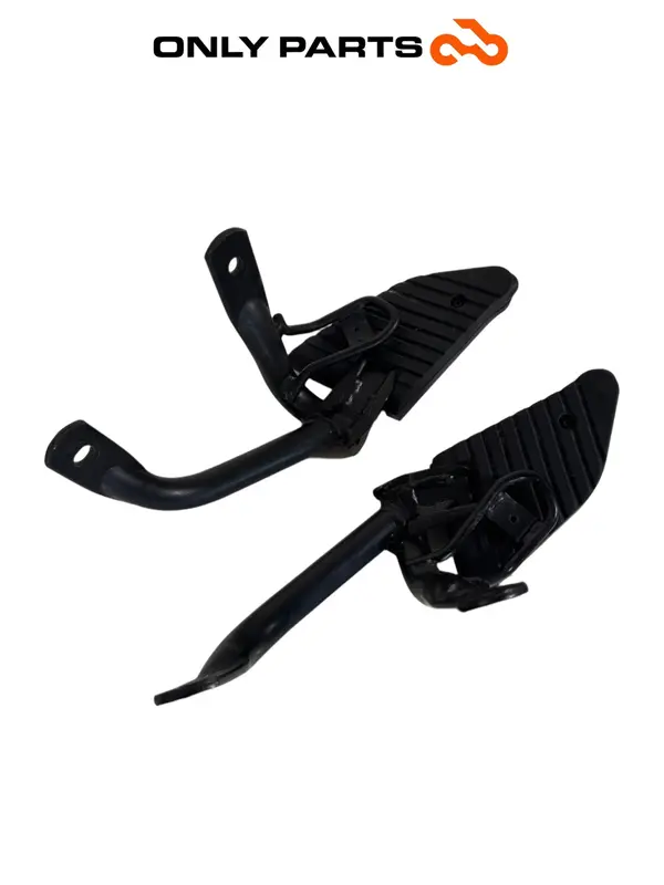 COPPIA PEDANE PASSEGGERO STAFFE HONDA SH 125 150 2001-2004 FOOTPEGS BRACKETS OEM — 5