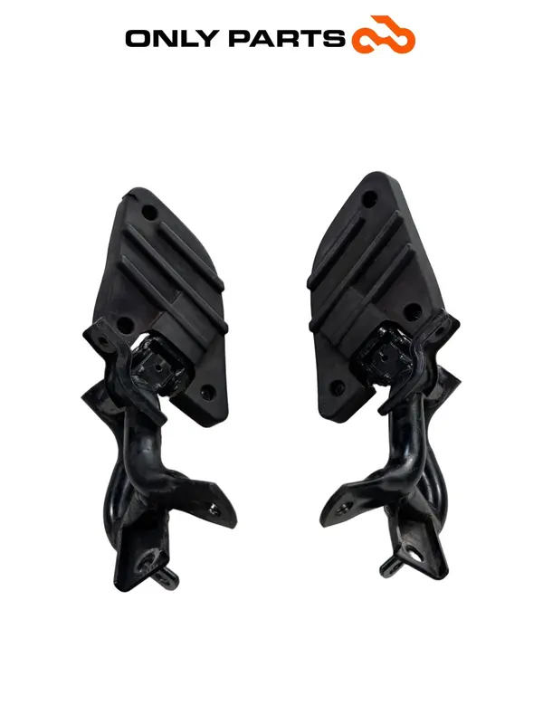 COPPIA PEDANE PASSEGGERO DX SX KYMCO PEOPLE S 300CC ANNO 2021 FOOTPEGS STEP SET — 2