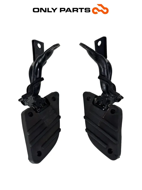 COPPIA PEDANE PASSEGGERO DX SX KYMCO PEOPLE S 300CC ANNO 2021 FOOTPEGS STEP SET — 5