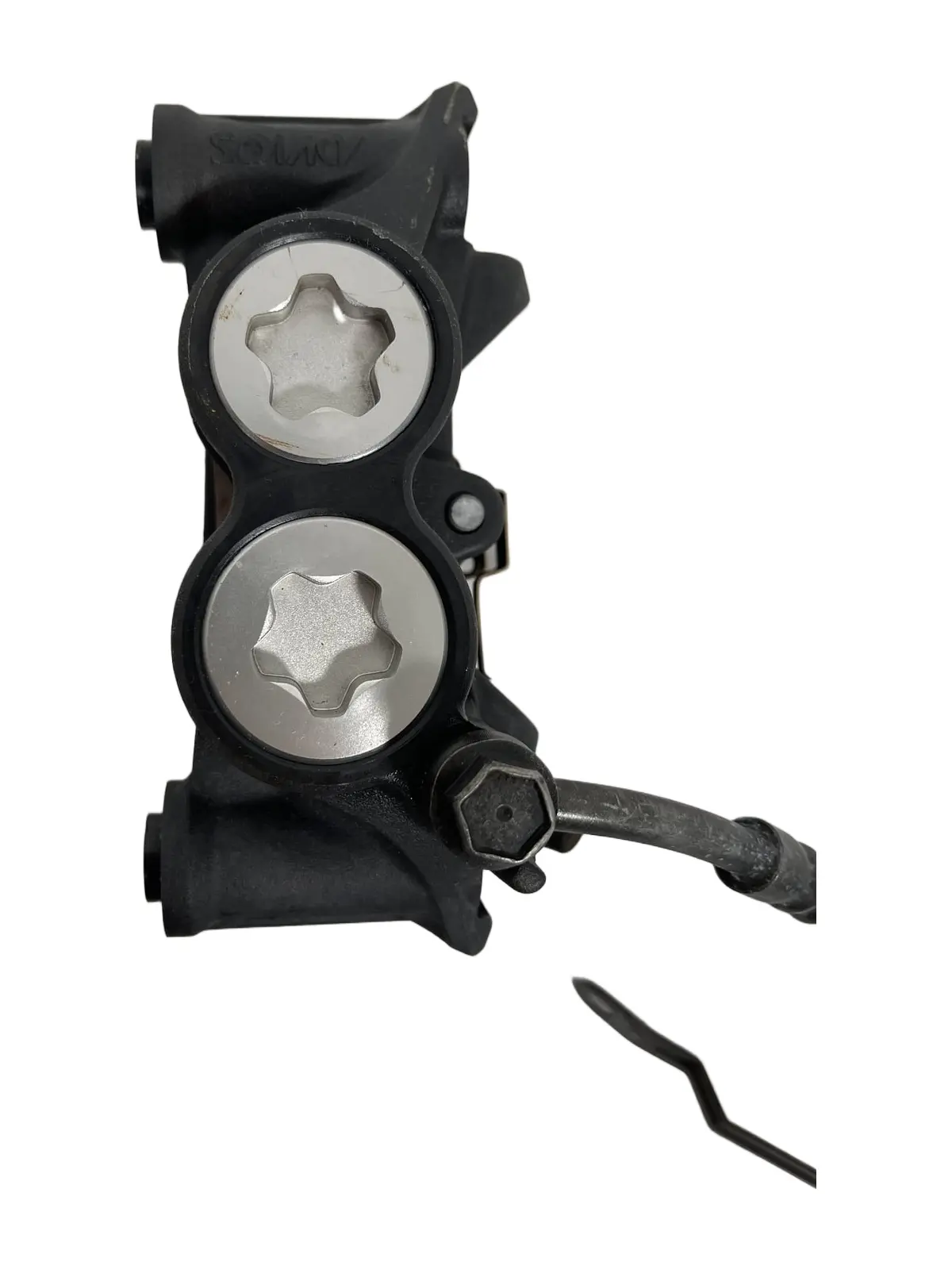 Coppia pinze freno anteriore Yamaha T-Max  560cc 2021 Antracite usato — foto reale 13