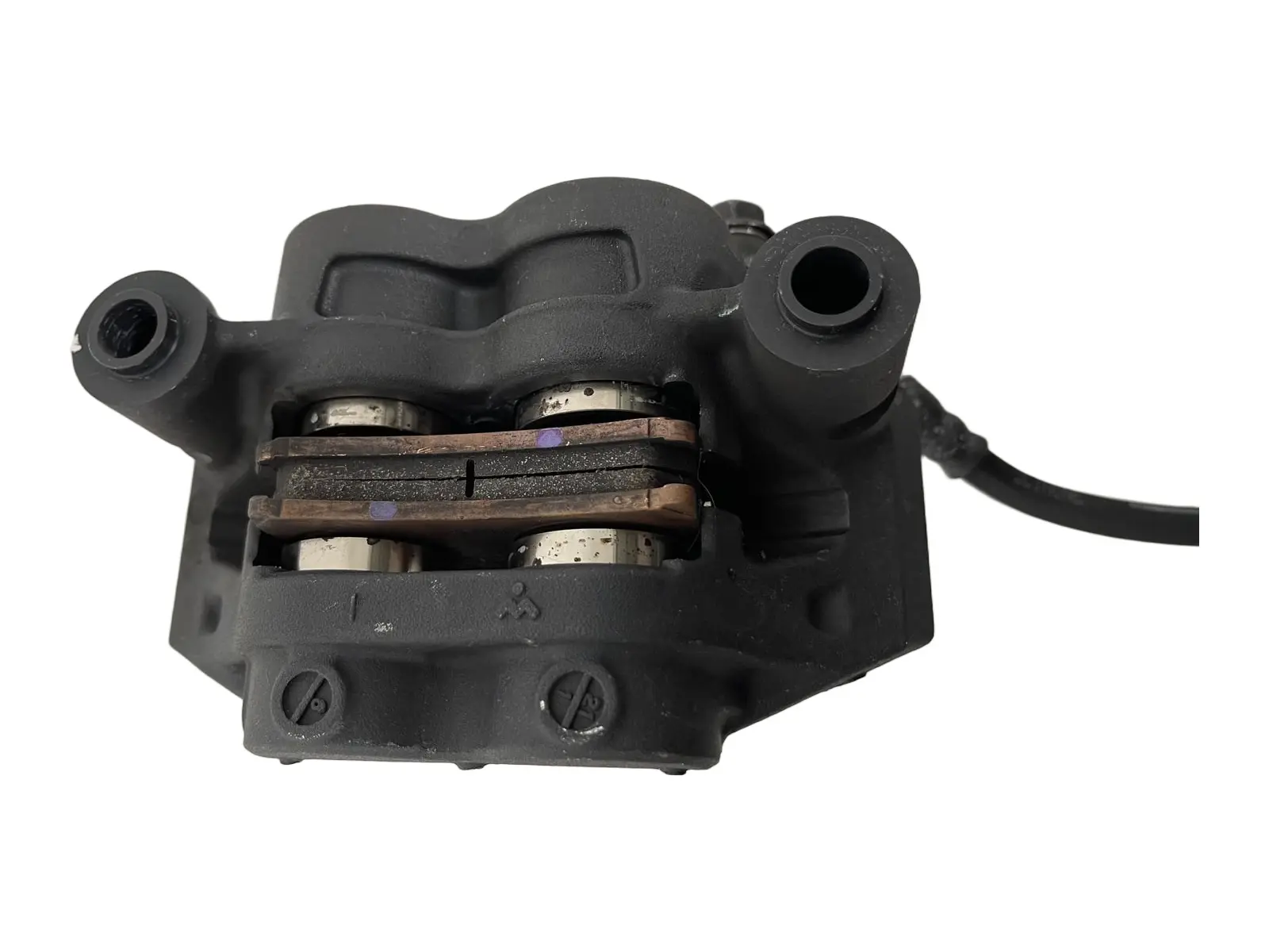 Coppia pinze freno anteriore Yamaha T-Max  560cc 2021 Antracite usato — foto reale 6