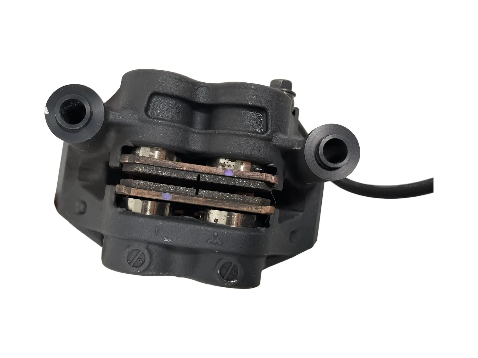 Coppia pinze freno anteriore Yamaha T-Max  560cc 2021 Antracite usato — foto reale 7