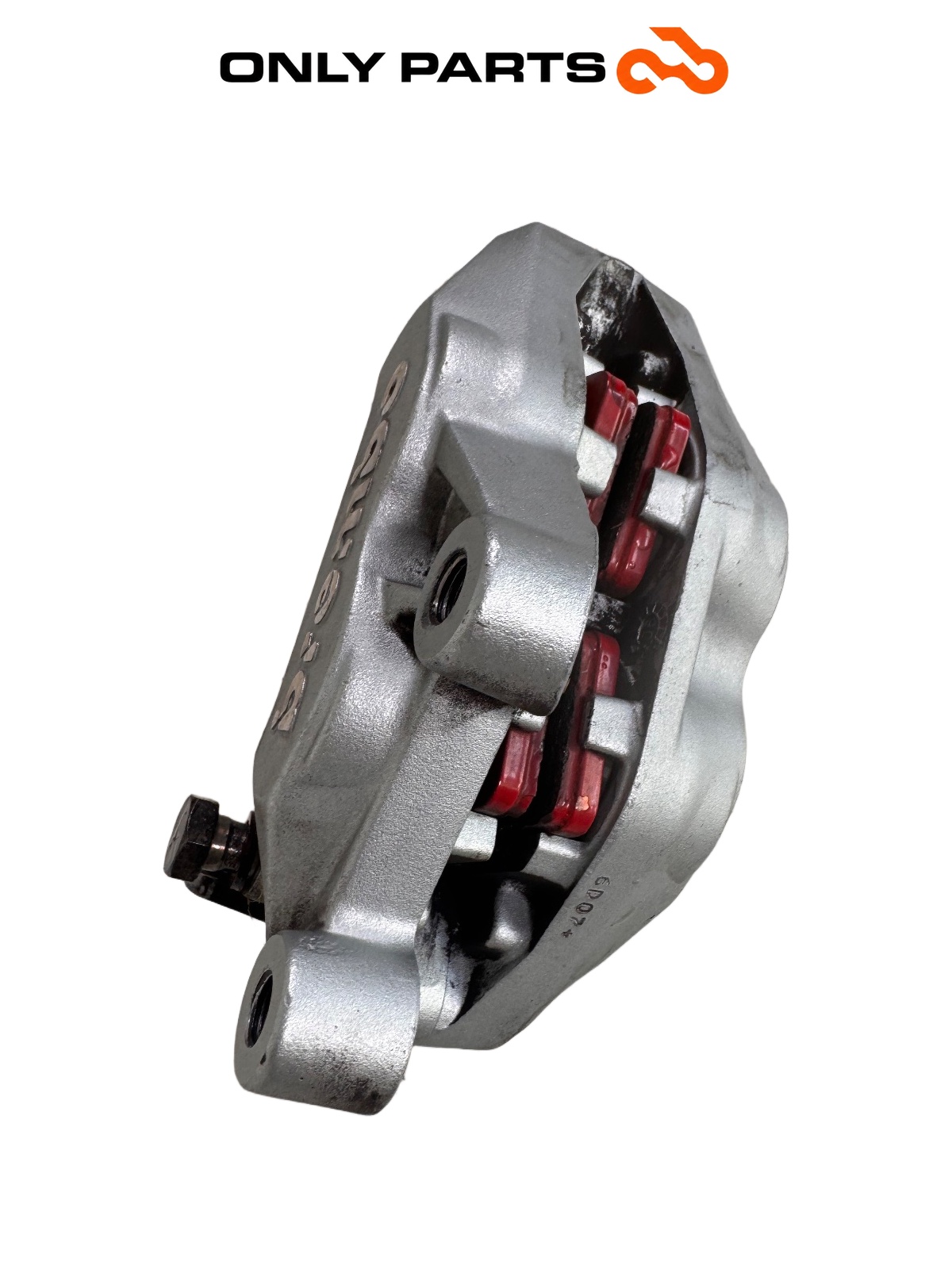 Coppia pinze freno anteriori KTM Super Duke 990cc 2006 Nero/Arancione usato — foto reale 10
