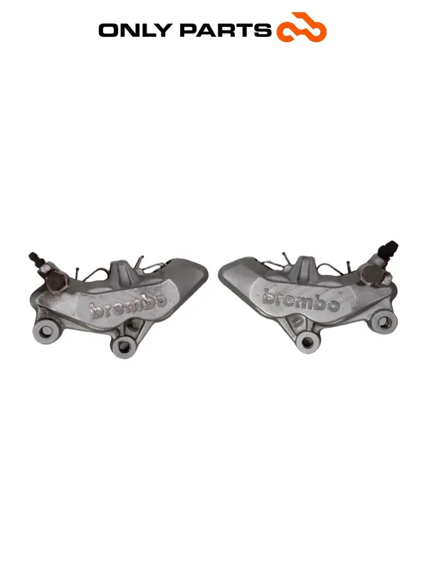 COPPIA PINZE FRENO ANTERIORI KTM SUPERDUKE 990 2006 FRONT BRAKE CALIPERS BREMBO — 2