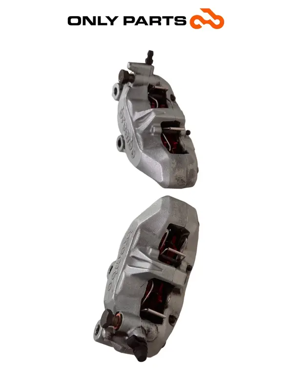 COPPIA PINZE FRENO ANTERIORI KTM SUPERDUKE 990 2006 FRONT BRAKE CALIPERS BREMBO — 4