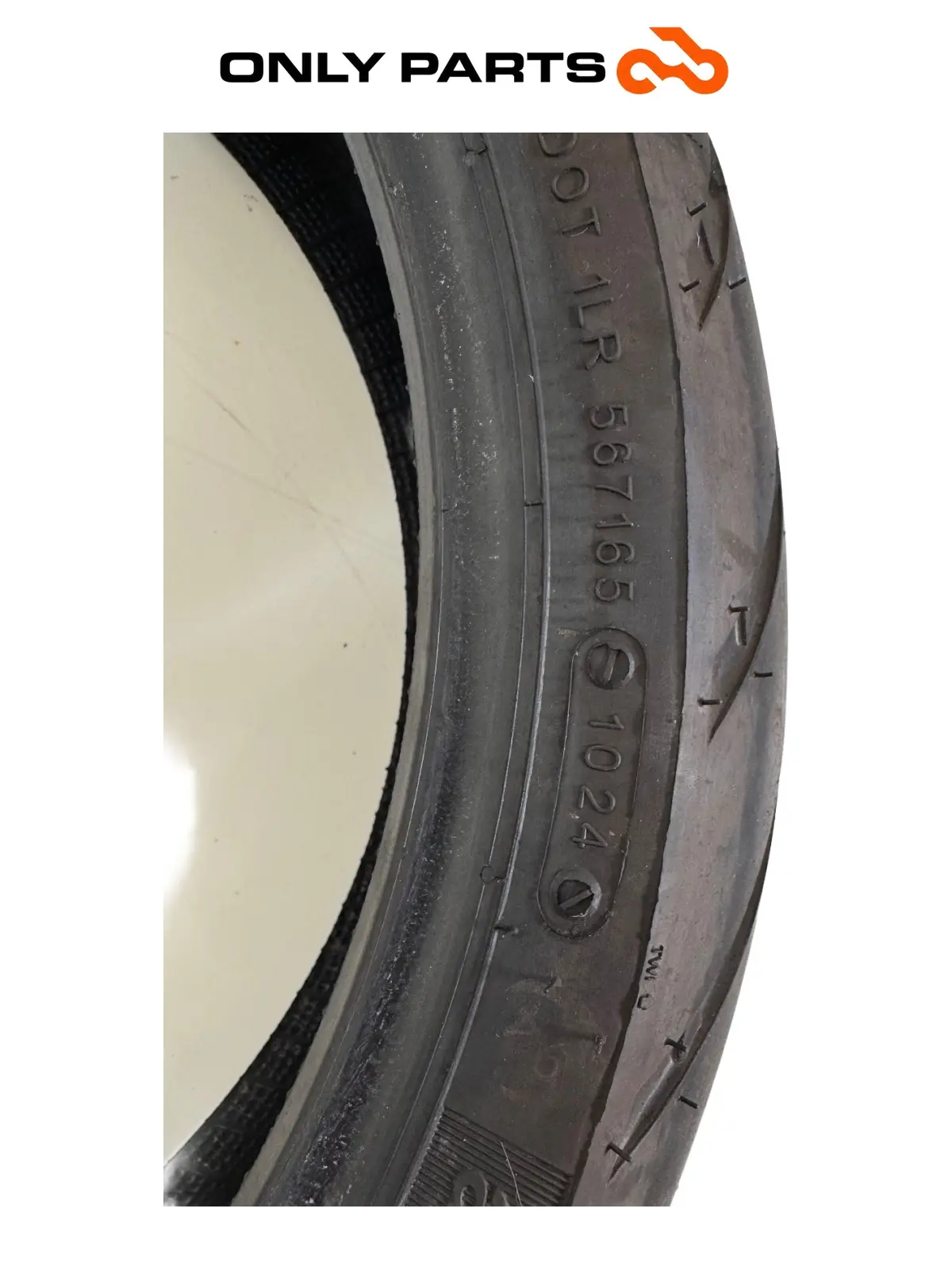 Coppia pneumatici Aprilia RS 457cc 2024 usato — foto reale 5