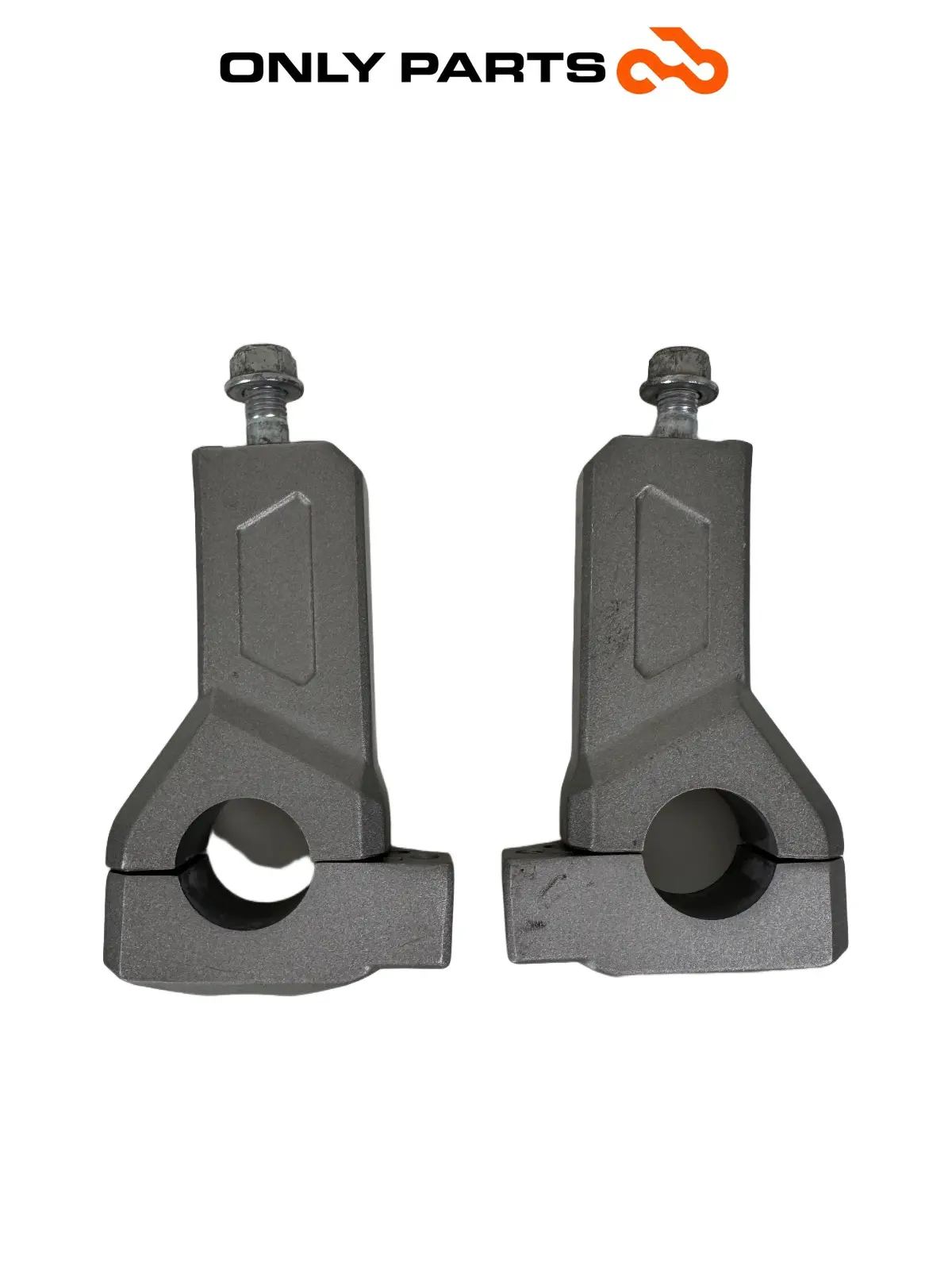Coppia riser supporti manubrio Yamaha Tracer 900cc 2019 Nero usato — foto reale 5