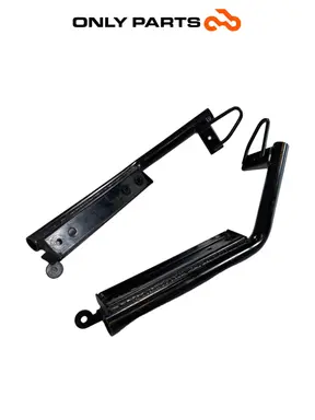coppia staffe supporto pedana Honda PCX 125cc 2011 Grigio usato — foto reale 5