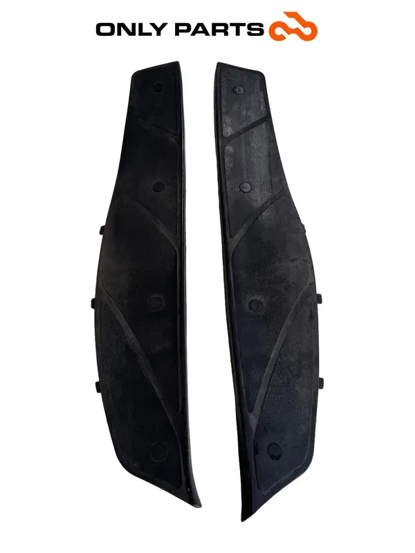 COPPIA TAPPETI PEDANA IN GOMMA PIAGGIO X9 EVOLUTION 250 2005 / RUBBER FLOOR MATS — 4