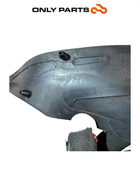 Coppia tappeti pedana gomma Yamaha X-max 125cc 2014 Grigio opaco usato — foto reale 7