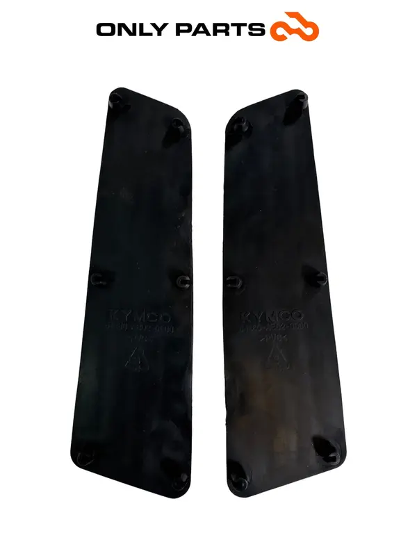 COPPIA TAPPETINI PEDANA GOMMA DX SX KYMCO X-TOWN 300 ANNO 2016 FLOOR MATS RUBBER — 5