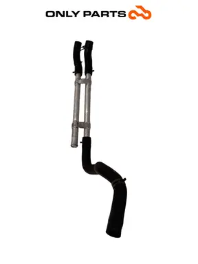Coppia tubi rigidi radiatore acqua BMW C 400 X 400cc 2020 Blu usato — foto reale 7