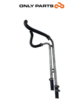 Coppia tubi rigidi radiatore acqua Yamaha X-max 125cc 2014 Grigio opaco usato — foto reale 3